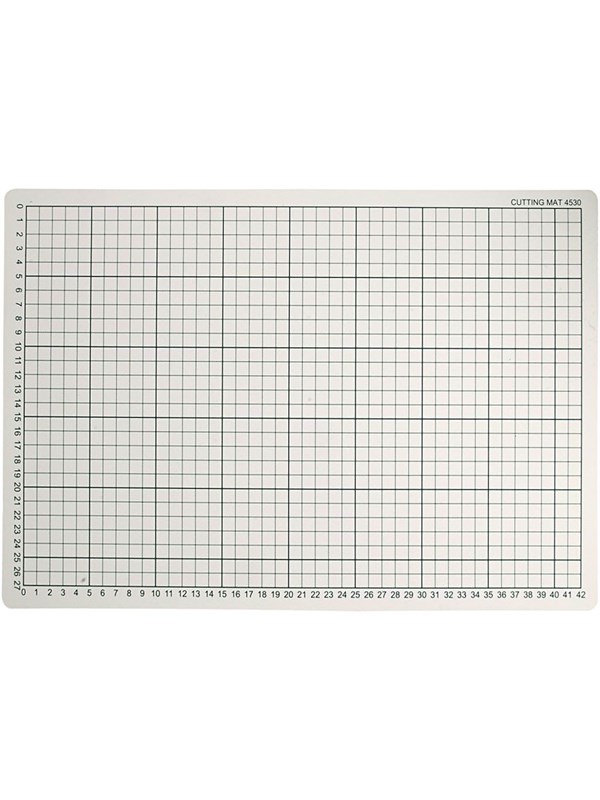 Creativ Company Cutting Mat Rubber with Grid Lines 30x45cm