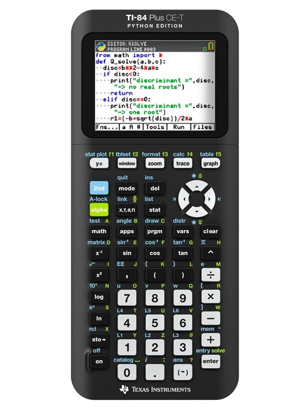 Texas Instruments TI-84 Plus CE-T - 2.8" - Color - USB