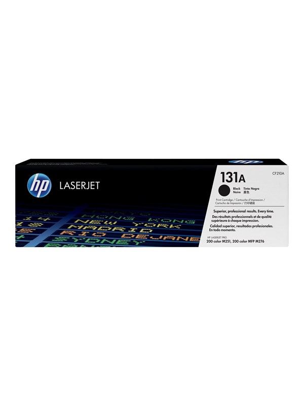 HP 131A / CF210A Black Toner - Laser toner Svart