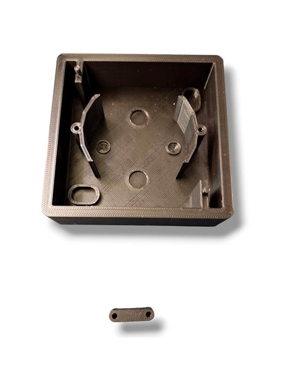 Light Solutions Shelly - Wall Display Wall Holder - Black