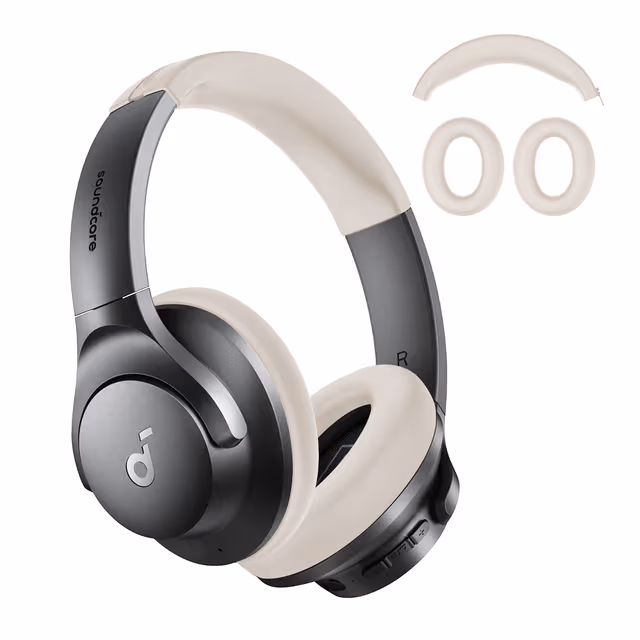 Utskiftbare øreputer til Anker Soundcore Q20I hodetelefoner Beige