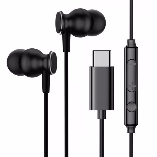 Joyroom Hodetelefoner JR-EC04 USB-C Svart
