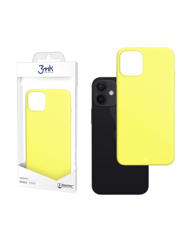 3mk Case for iPhone 13 from the  Matt Case series - lime