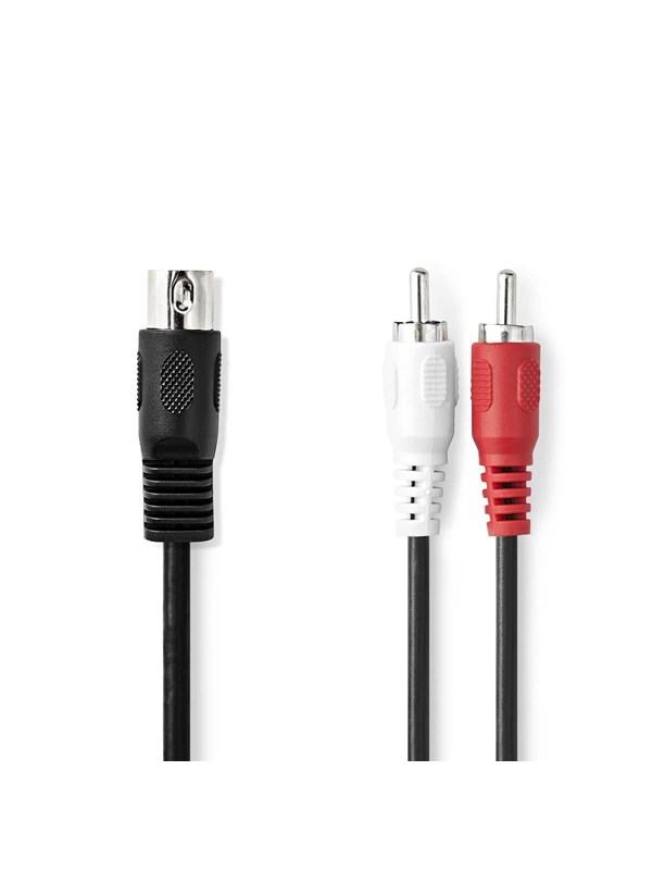 Nedis CAGL20200BK10 audio cable