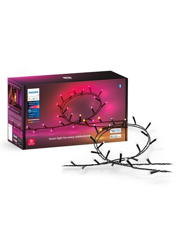Philips Hue Festavia utendørs lyslenker (250 lysdioder) - hvit og fargestemning