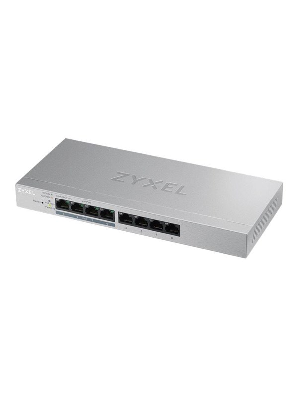 ZyXEL GS1200-8HP v2 8-Port Web Managed PoE Gigabit Switch (4x POE+)