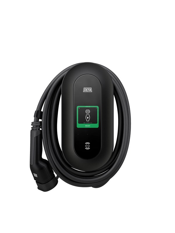 Defa Power Home charging box 22kW incl. 6 meter cable 4/5G and WiFi Black