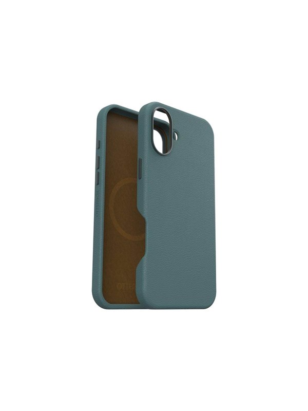 OtterBox Symmetry Cactus Leather Apple iPhone 16 Plus Juniper Sprig - green