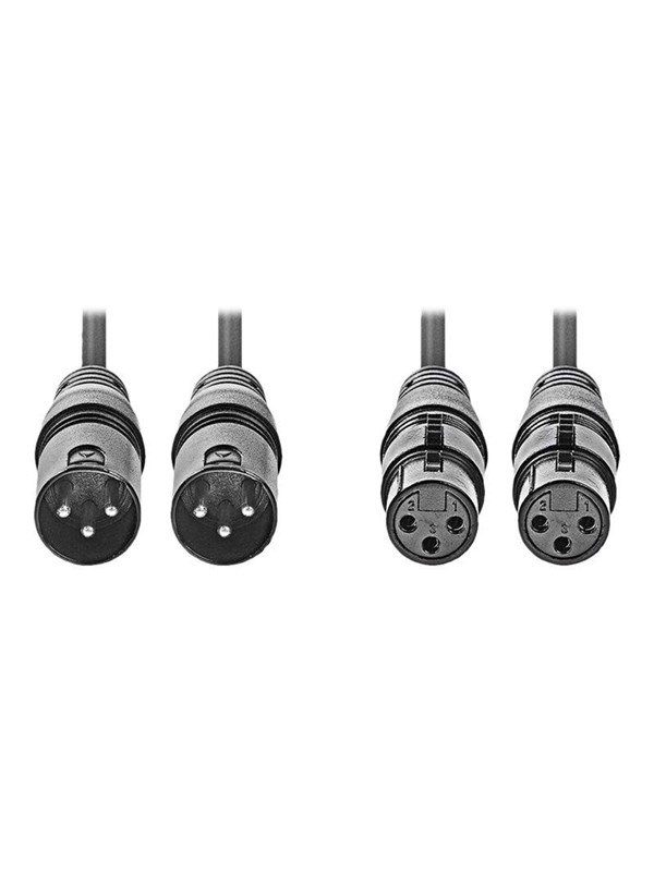 Nedis OnStage series audio extension cable - 50 cm