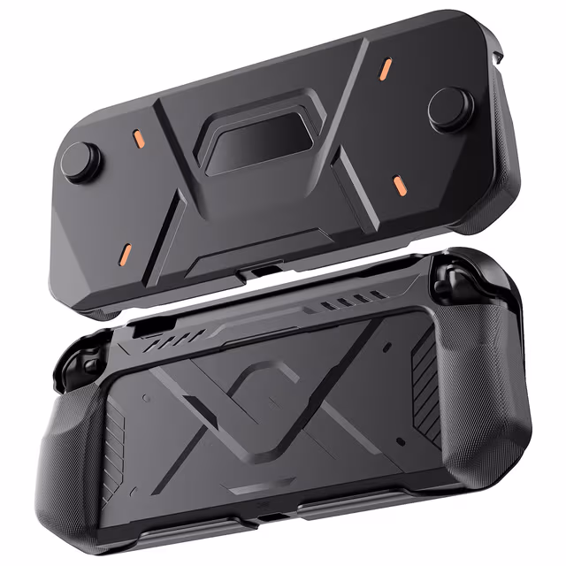 Beskyttende etui for Nintendo Switch 2 TPU+PC-deksel Sort