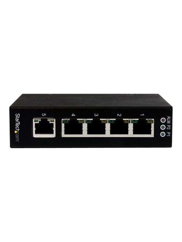 StarTech.com 5 Port Industrial Gigabit Ethernet Switch