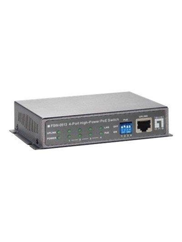 LevelOne FSW-0513 - switch - 4 ports