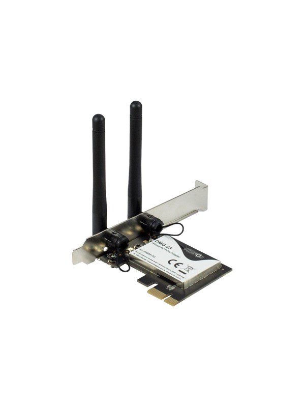 Inter-Tech DMG-33 Wi-Fi 5 PCIe Adapter