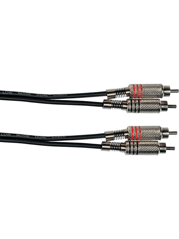 Yellow Cable K04-3 - 2 x RCA - 2 x RCA-kabel 3m.