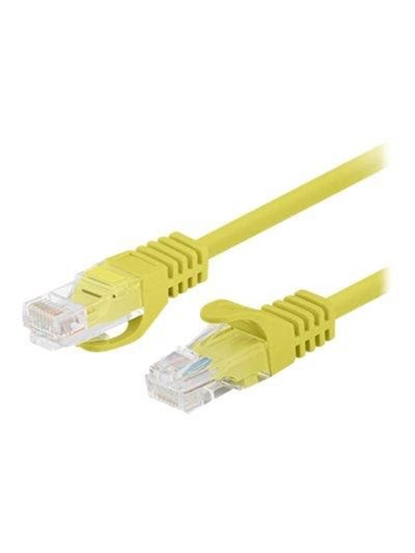 - Unknown patch cable - 50 cm - yellow RAL 1016 - Gul - 0.5 meter