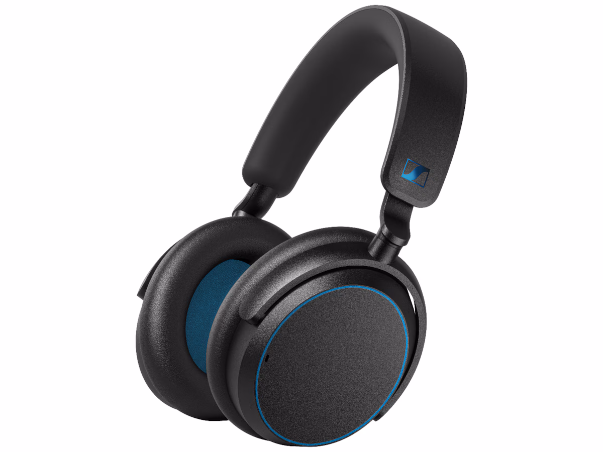 Sennheiser ACCENTUM trådløse hodetelefoner, Over-Ear (sort/blå)