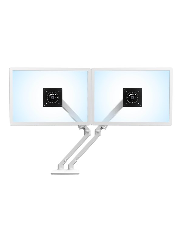 Ergotron MXV Desk Dual Monitor Arm - mounting kit - for 2 monitors (adjustable arm)