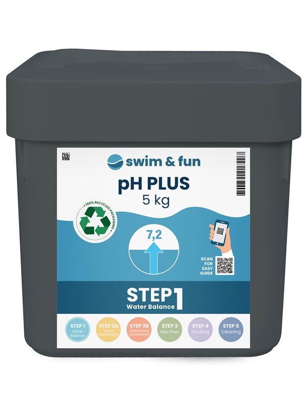 Swim &amp; Fun pH-Plus 5.0 kg