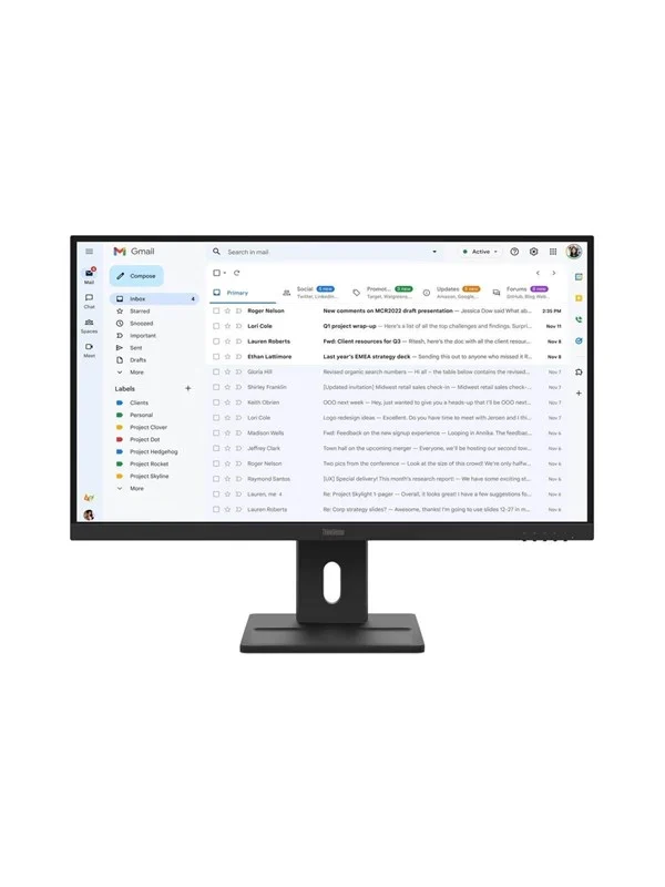 27" Lenovo ThinkVision E27-40 - 1920x1080 (FHD) - 1920x1080 (FHD) - IPS