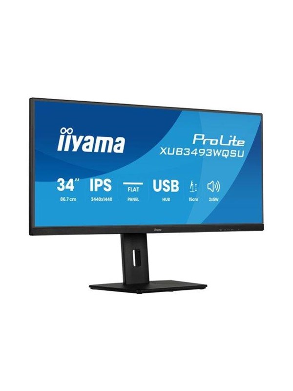 34" iiyama ProLite XUB3493WQSU-B6 - 3440x1440 - 120Hz - IPS