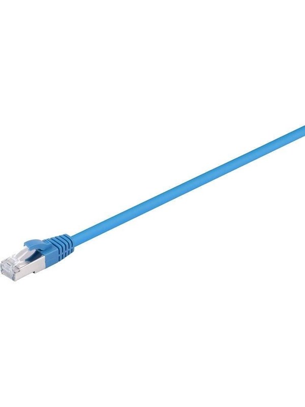 Fuj:tech CAT6A S/FTP network cable 10 m blue - Blå - 10 meter