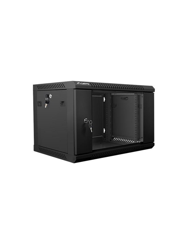 Lanberg WF01-6406-10B - 6U - Wall Mount Rack Cabinet
