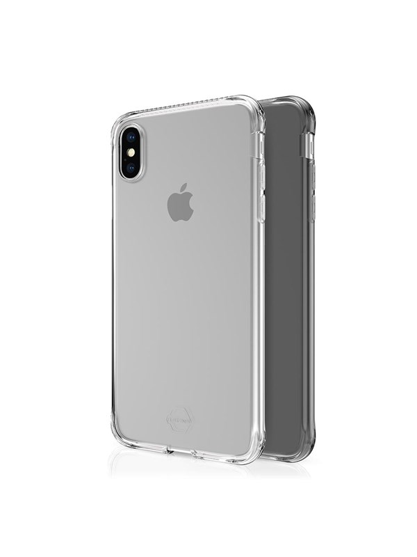 ITSKINS NANO DUO cover for iPhone XS Max® - Black and transparent