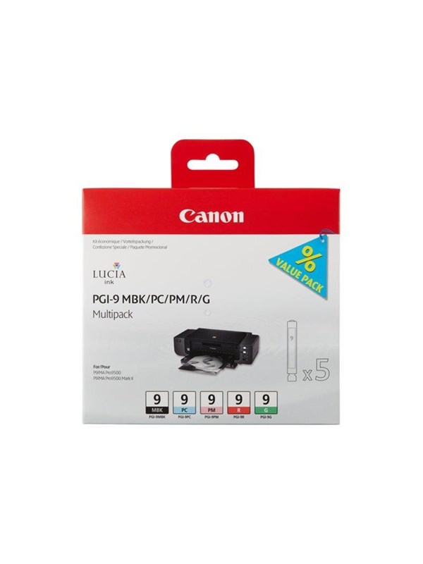 Canon PGI-9 / 1033B013 Multi Pack - Blekkpatron Fotocyan