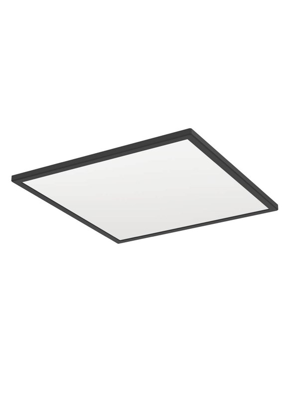 EGLO ROVITO-Z TAK 500X500 RGB/CCT 28.8W 4200LM M/FJERNKONTROLL B. IP44 SVART