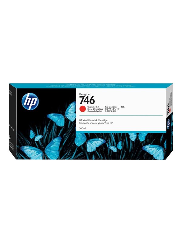 HP 746 / P2V81A - Chromatic Red Ink
