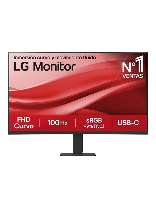 27" LG 27U421A-B - 1920x1080 (FHD) - 100Hz - VA - 15W USB-C