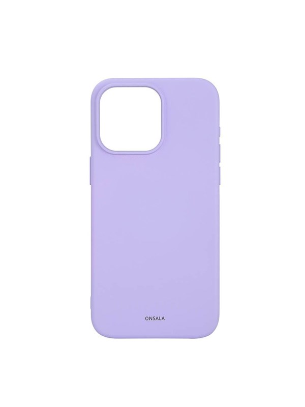 ONSALA Phone Case with Silicone Feel MagSeries Purple - iPhone 15 Pro Max