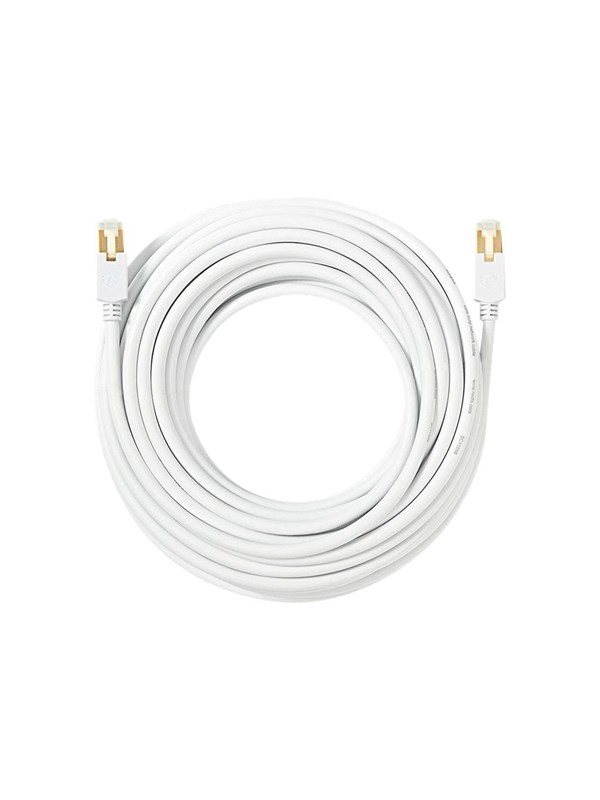 Nedis network cable - 10 m - white - Hvit - 10m