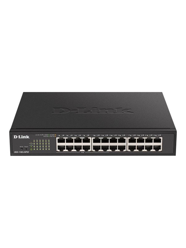 D-Link DGS-1100-24PV2/E 24-Port Gigabit PoE Smart Managed Switch
