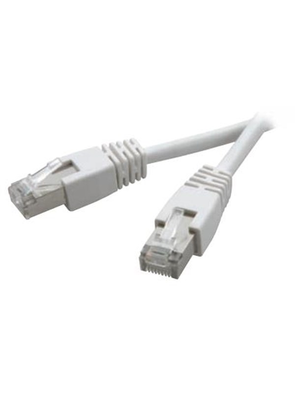 Vivanco CAT 5e network lead 20.0 m grey networking cable - Hvit - 20m