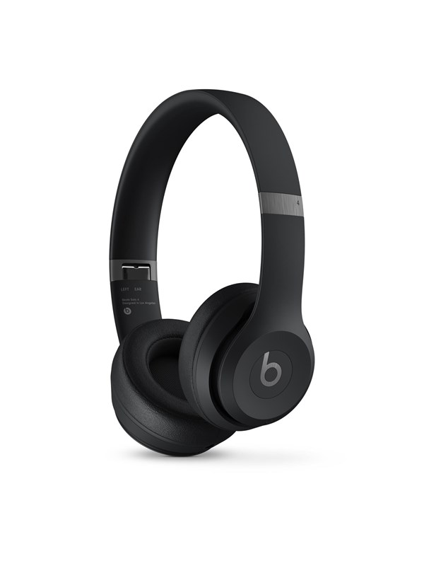 Apple Beats Solo4 Wireless Headphones - On-Ear Wireless Headphones - Matte Black