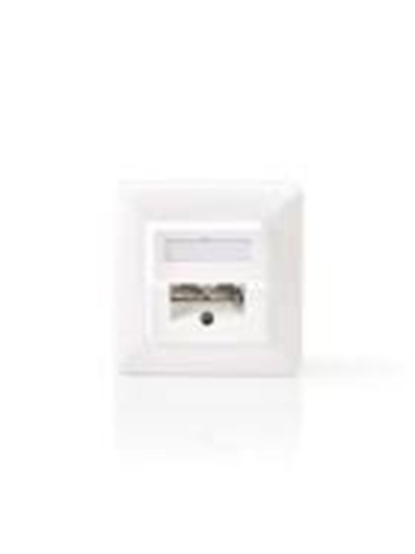 Nedis Network Wall Box | In-Wall | 2 port(s) | CAT5e