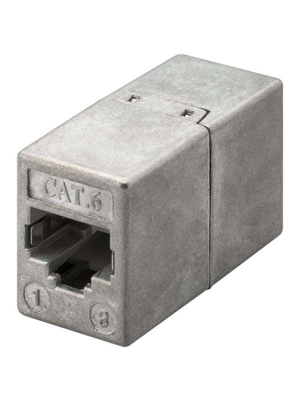 Pro LAN CAT 6 STP Coupler - Sølv - 0cm