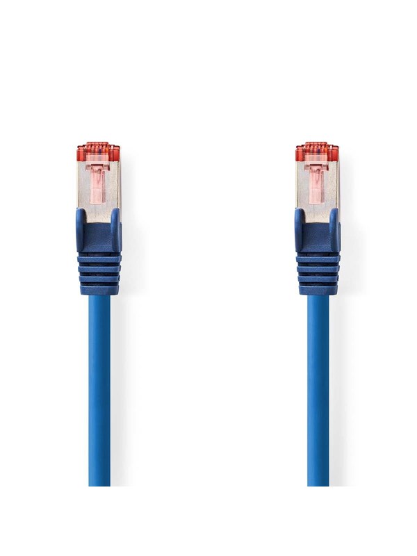Nedis CCGL85221BU100 networking cable - Blå - 10m