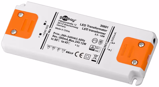 Konstant strøm LED-driver 500 mA / 12 W