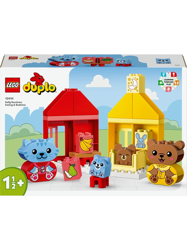 LEGO DUPLO 10414 Hverdagsrutiner: Måltider og leggetid