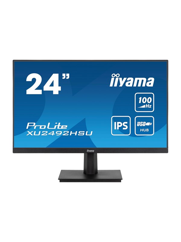 24" iiyama ProLite XU2492HSU-B6 - 1920x1080 - 100Hz - IPS