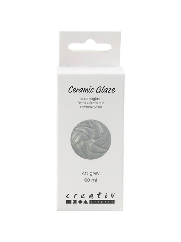 Creativ Company - Ceramic Glaze 984-1101 C Opaque Art Grey - 60ml