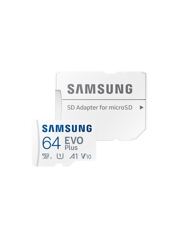 Samsung EVO Plus microSD/SD - 160MB/s - 64GB