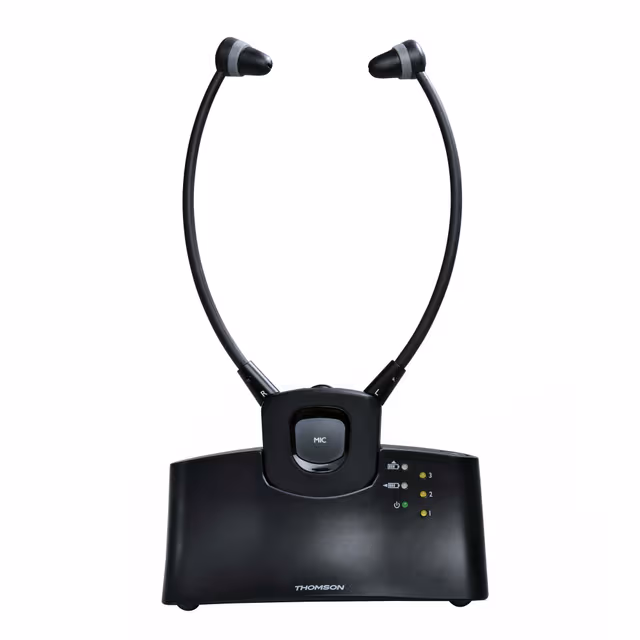 THOMSON Hodetelefon FM Senior Stereo Svart