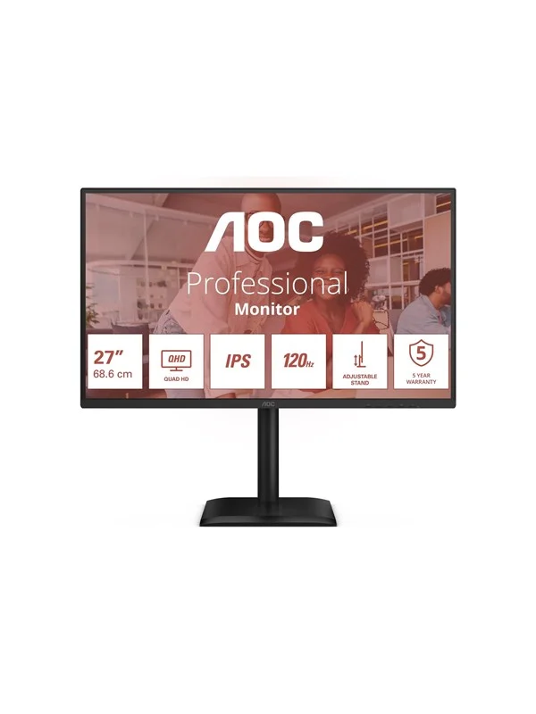 27" AOC Q27E4U - 2560x1440 (QHD) - 120Hz - IPS