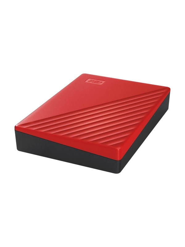 WD My Passport - Ekstern Harddisk - 6TB - Rød
