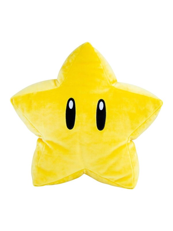 Tomy - Club Mocchi- Mocchi- Super Mario™ Super Star - Mega 38 cm - Bamser &amp; kosedyr