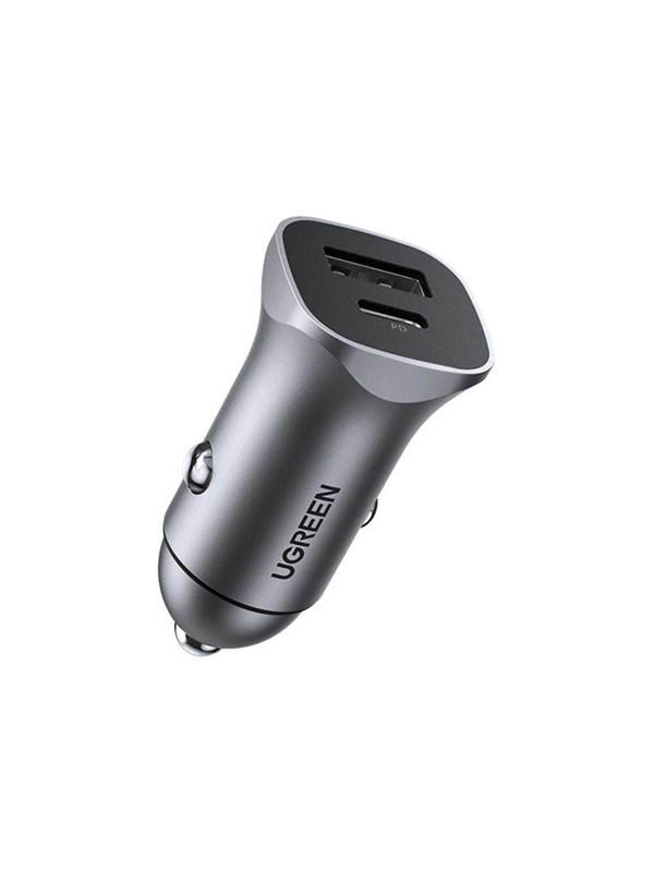 UGREEN car power adapter - USB 24 pin USB-C - 18 Watt