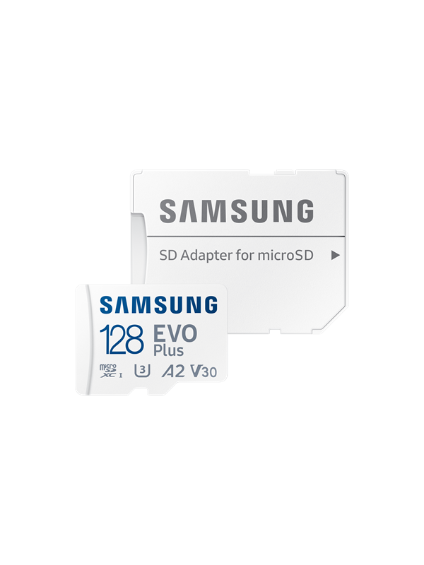 Samsung EVO Plus microSD/SD - 160MB/s - 128GB